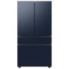 Samsung Bespoke FlexZone Drawer Panel For 4-Door Refrigerator - Stainless Steel - Navy