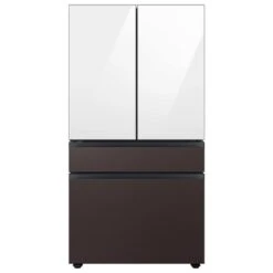 Samsung Bespoke Upper Panel For 4-Door Refrigerator - Glass - White -Cheap My Cook Nest Store 22945445e L