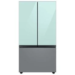 Samsung Bespoke 3-Door Refrigerator Glass Upper Panel - Morning Blue - 17.63 X 42.13 X 0.75-in -Cheap My Cook Nest Store 22945448e L