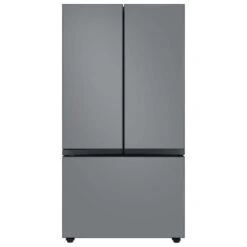 Samsung Bespoke Upper Panel For 3-Door Refrigerator - Glass - Matte Grey - 17.63 X 42.13 X 0.75-in
