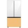 Samsung Bespoke Freezer Drawer Panel For 3-Door Refrigerator - Glass - Sunrise Yellow - 35.63 X 23.5-in