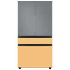 Samsung Bespoke FlexZone Drawer Panel For 4-Door Refrigerator - Glass - Sunrise Yellow - 35.63 X 6.38 X 1.25-in -Cheap My Cook Nest Store 22945462e L