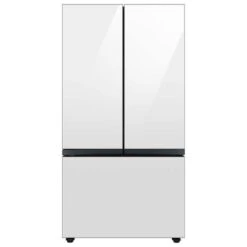 Samsung Bespoke Upper Panel For 3-Door Refrigerator - Glass - White -Cheap My Cook Nest Store 22945463b L