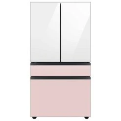 Samsung Bespoke Freezer Drawer Panel For 4-Door Refrigerator - Glass - Pink - 35.63 X 22.25 X 1.25-in -Cheap My Cook Nest Store 22945466b L