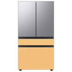 Samsung Bespoke Freezer Drawer Panel For 4-Door Refrigerator - Glass - Sunrise Yellow - 35.63 X 22.25 -Cheap My Cook Nest Store 22945469e L
