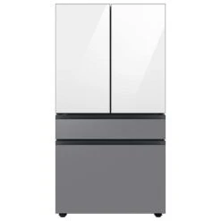 Samsung Bespoke FlexZone Drawer Panel For 4-Door Refrigerator - Stainless Steel - 35.63 X 6.38 X 1.13-in -Cheap My Cook Nest Store 22945472b L