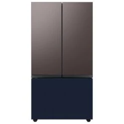 Samsung Bespoke Freezer Drawer Panel For 3-Door Refrigerator - Stainless Steel - Navy Blue -Cheap My Cook Nest Store 22945473b L