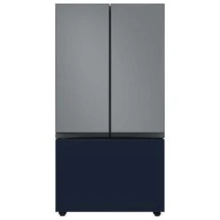 Samsung Bespoke Freezer Drawer Panel For 3-Door Refrigerator - Stainless Steel - Navy Blue -Cheap My Cook Nest Store 22945473d L