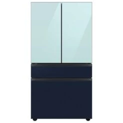 Samsung Bespoke Freezer Drawer Panel For 4-Door Refrigerator - Stainless Steel - Navy Blue -Cheap My Cook Nest Store 22945474c L
