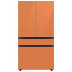 Samsung Bespoke Upper Panel For 4-Door Refrigerator - Glass - Clementine - 17.63 X 35.5 X 0.75-in 9 Samsung Bespoke Upper Panel For 4-Door Refrigerator - Glass - Clementine - 17.63 X 35.5 X 0.75-in -Cheap My Cook Nest Store 22945478b L