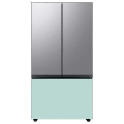 Samsung Bespoke Bottom Drawer Panel For 3-Door Refrigerator - Glass - Morning Blue -Cheap My Cook Nest Store 22945479d L
