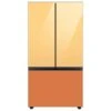 Samsung Bespoke Upper Panel For 3-Door Refrigerator - Glass - Sunrise Yellow