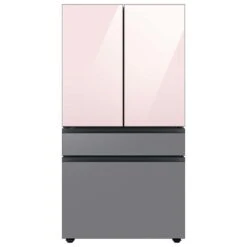 Samsung Bespoke Upper Panel For 4-Door Refrigerator - Glass - Pink -Cheap My Cook Nest Store 22945494d L