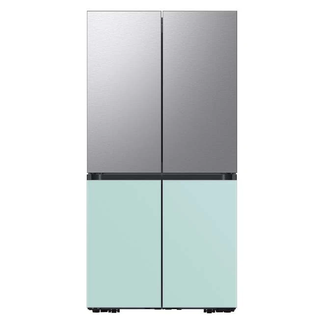 Samsung Bespoke Bottom Door Panel For 4-Door Flex Refrigerator - Glass - Morning Blue 3 Samsung Bespoke Bottom Door Panel For 4-Door Flex Refrigerator - Glass - Morning Blue - Image 3