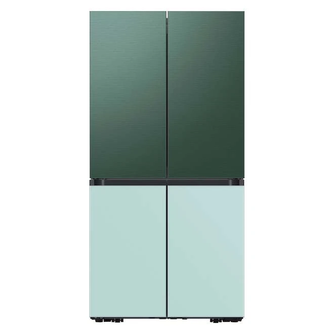 Samsung Bespoke Bottom Door Panel For 4-Door Flex Refrigerator - Glass - Morning Blue 4 Samsung Bespoke Bottom Door Panel For 4-Door Flex Refrigerator - Glass - Morning Blue - Image 4