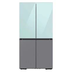 Samsung Bespoke 4-Door Flex Refrigerator Glass Top Door Panel - Morning Blue -Cheap My Cook Nest Store 22945509d L