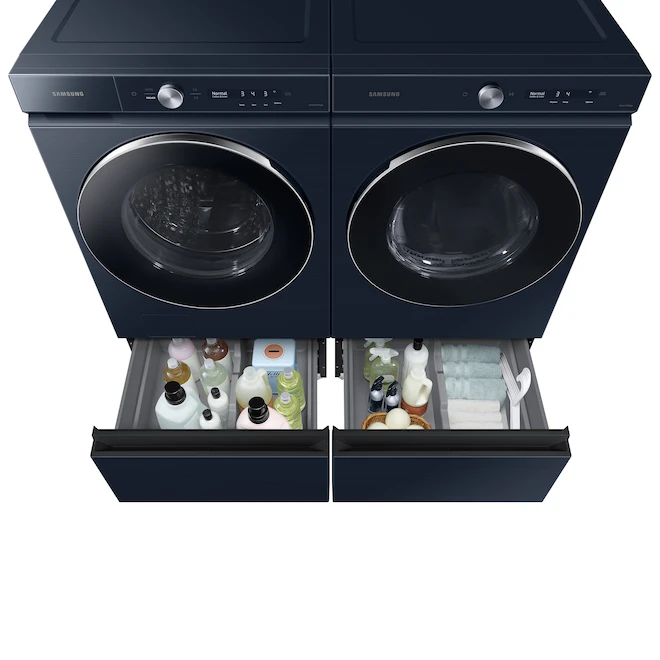 Samsung Bespoke 16.8-in X 30-in Universal Laundry Pedestal (Navy Steel) 1 Samsung Bespoke 16.8-in X 30-in Universal Laundry Pedestal (Navy Steel)