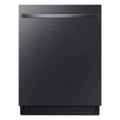 Samsung 24-in Black Stainless Steel Built-In Dishwasher With Hidden Controls