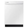 Samsung 24-in White Built-In Dishwasher With Hidden Controls