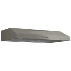 GE Appliances Undercabinet Range Hood - Slate - Backlit Controls - 30-in W