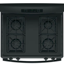 GE Appliances Freestanding Gas Range - 30-in - 5.0 Cu. Ft. - Black - Electronic Control -Cheap My Cook Nest Store 23085453c L