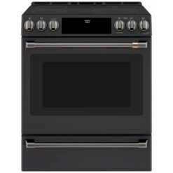 GE Café Kitchen Range Black Brushed Knobs And Handles -Cheap My Cook Nest Store 23085516b L