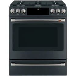 GE Café Gas Range Brushed Black Knobs And Handles -Cheap My Cook Nest Store 23085519c L