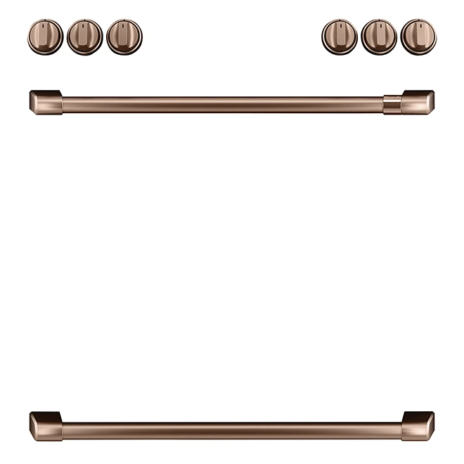 GE Café Brushed Copper Gas Range Knobs And Handles 4 GE Café Brushed Copper Gas Range Knobs And Handles - Image 4