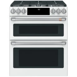 GE Café Brushed Stainless Gas Range Knob And Handle Kit