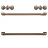 GE Café Brushed Copper Kitchen Range Knobs And Handles