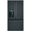 GE Cafe 36-in Refrigerator Handles - Brushed Black