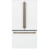 GE Cafe 36-in Refrigerator Handles - Brushed Bronze