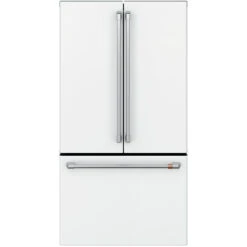 GE Cafe 36-in Refrigerator Handles - Brushed Stainless