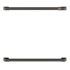 GE Café Brushed Black Double Wall Oven Handles