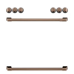 GE Café® Electric Range Handle And Knobs Set - Copper -Cheap My Cook Nest Store 23085555 L