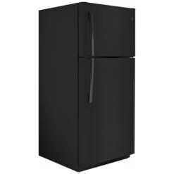 GE Top-Freezer Refrigerator - 30-in - 18.02-cu Ft - Black -Cheap My Cook Nest Store 23085578b L