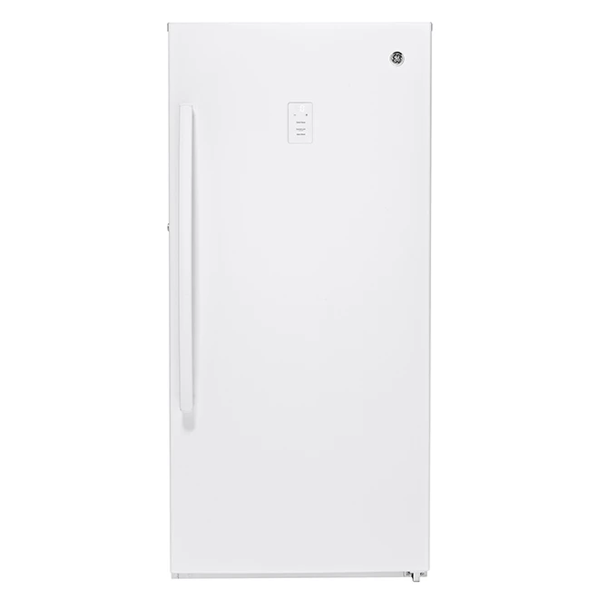 GE Upright Freezer - 28-in - 14.1-cu. Ft. - White 5 GE Upright Freezer - 28-in - 14.1-cu. Ft. - White - Image 5
