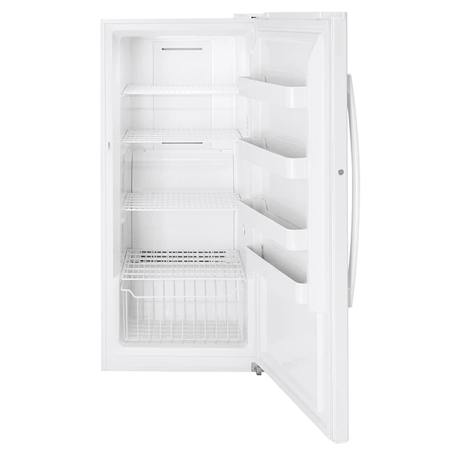 GE Upright Freezer - 28-in - 14.1-cu. Ft. - White 1 GE Upright Freezer - 28-in - 14.1-cu. Ft. - White