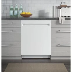 GE Built-in 24-in 51 DB Stainless Steel Interior Dishwasher - White -Cheap My Cook Nest Store 23085762c L