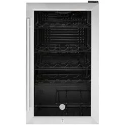 GE 30-Bottle Capacity (4.1-cu Ft) Stainless Steel Freestanding Beverage Center -Cheap My Cook Nest Store 23085822d L