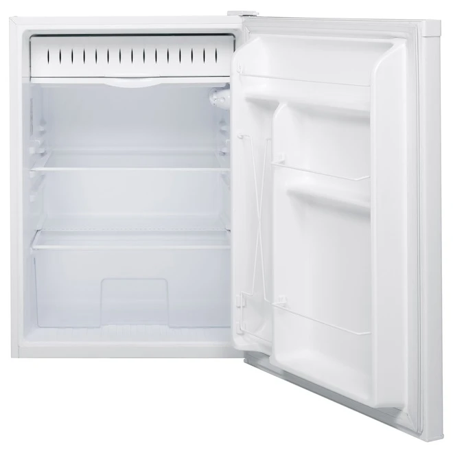 GE 5.6-cu Ft White Freestanding Compact Refrigerator With Glass Shelves 3 GE 5.6-cu Ft White Freestanding Compact Refrigerator With Glass Shelves - Image 3