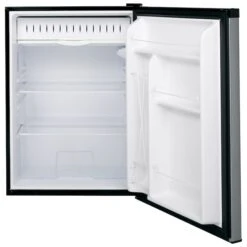 GE 5.6-cu Ft Stainless Steel Freestanding Compact Refrigerator With Glass Shelves -Cheap My Cook Nest Store 23085825b L