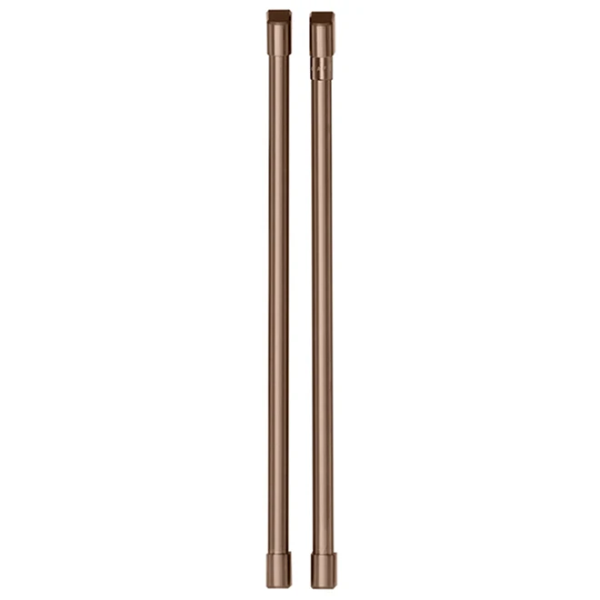 GE Café Customizable Side-by-Side Refrigerator Handle Kit - Brushed Copper 2 GE Café Customizable Side-by-Side Refrigerator Handle Kit - Brushed Copper - Image 2