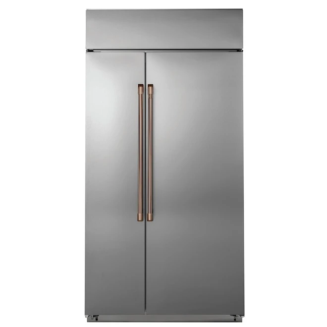 GE Café Customizable Side-by-Side Refrigerator Handle Kit - Brushed Copper 3 GE Café Customizable Side-by-Side Refrigerator Handle Kit - Brushed Copper - Image 3