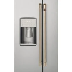 G Café Customizable Side-by-Side Refrigerator Handle Kit For - Brushed Bronze -Cheap My Cook Nest Store 23085840b L