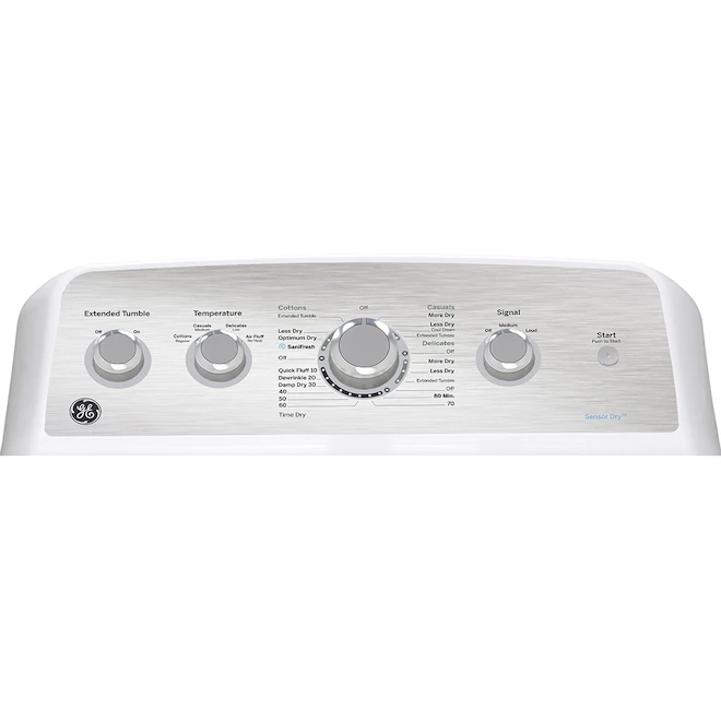 GE Appliances 7.2-cu Ft Gas Dryer With Extended Tumble Option (White) 1 GE Appliances 7.2-cu Ft Gas Dryer With Extended Tumble Option (White)