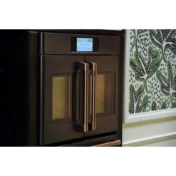 Café 30-in 7-Pack French Door Double Wall Oven Brushed Copper -Cheap My Cook Nest Store 23085948d L