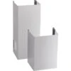 GE Appliance Duct-Free For Use With Wall Hood Stainless Steel 9 Ft Extension Kit 2-Pack
