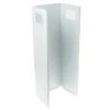 GE Appliances Stainless Steel Hood Duct Cover Extension Kit (Matte White)