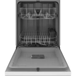 GE Profile Built-In Dishwasher With Piranha Hard Food Disposer (White) 24-in Energy Star Certified -Cheap My Cook Nest Store 23085974b L